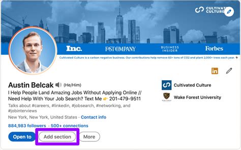 How to include qualification acronyms on your Linkedin profile.